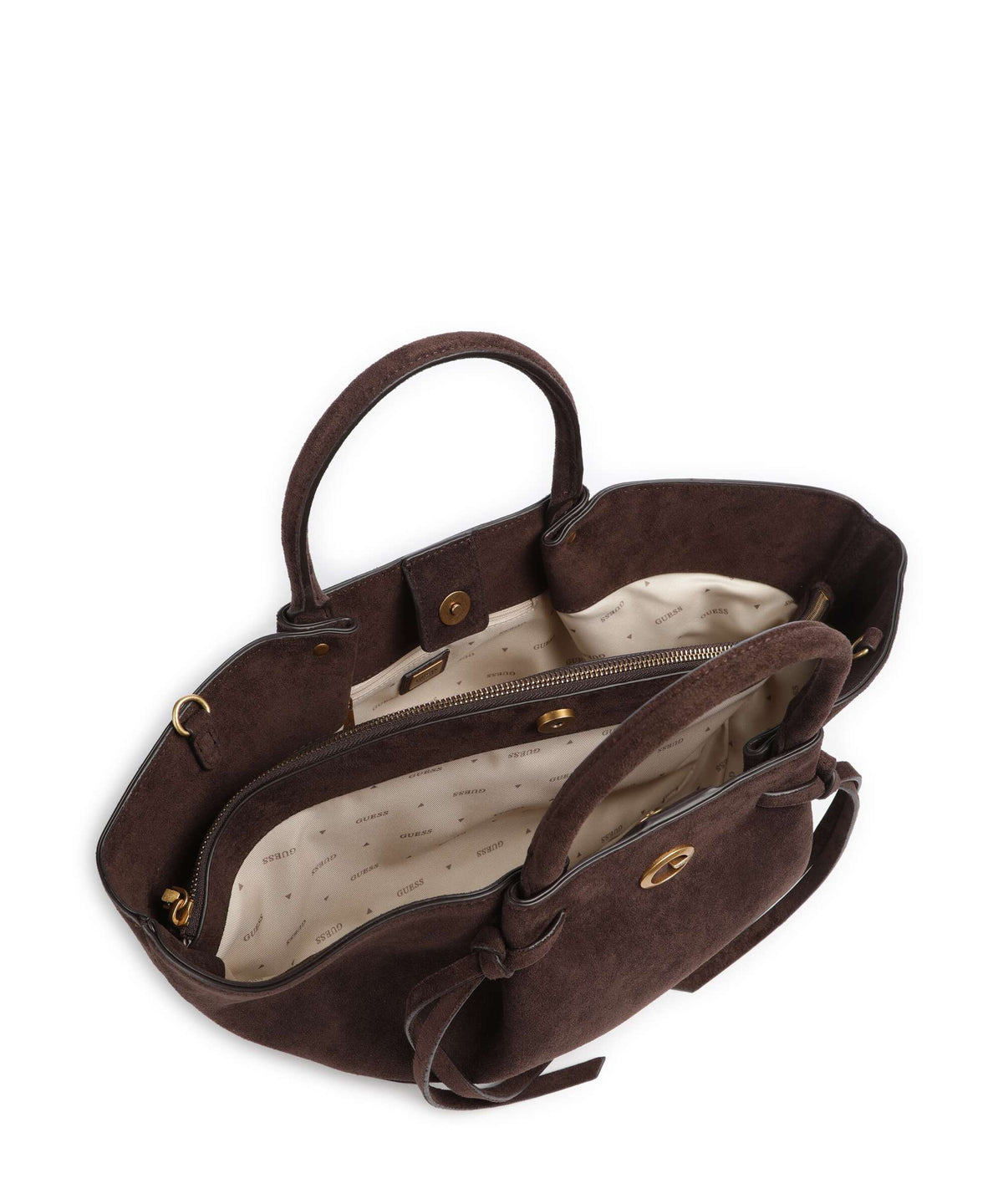 Guess Allegra Girlfriend Handbag espresso