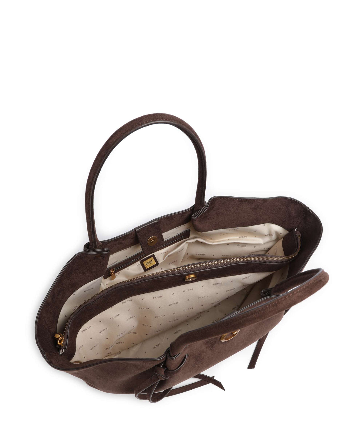 Guess Allegra Girlfriend Tote bag espresso