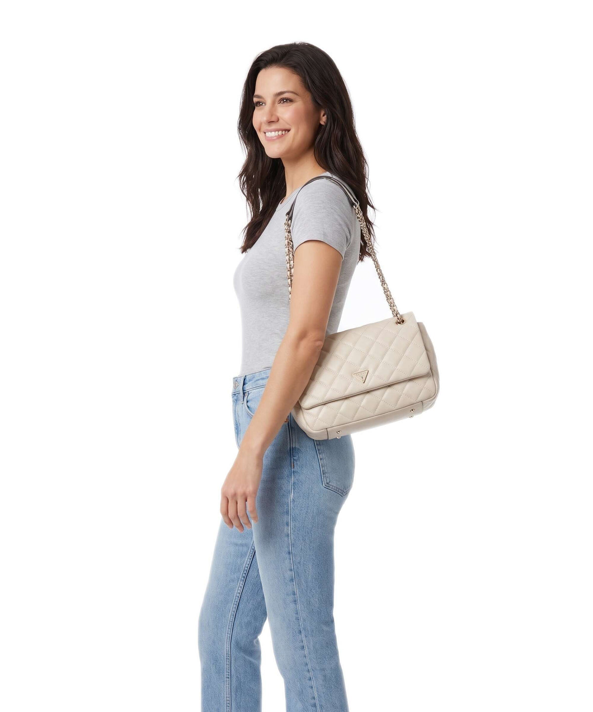 Guess Juliet Shoulder bag bone