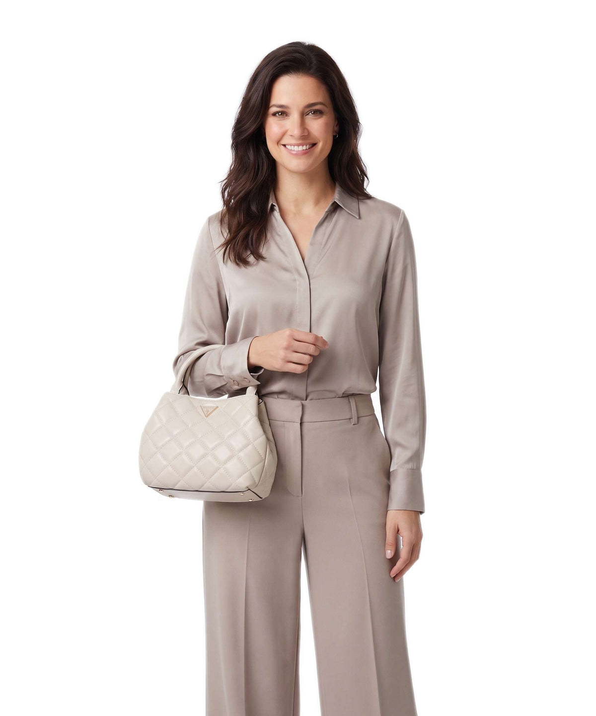 Guess Juliet Mini Handbag bone