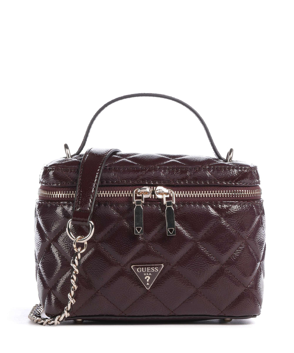 Guess Juliet Crossbody bag burgundy