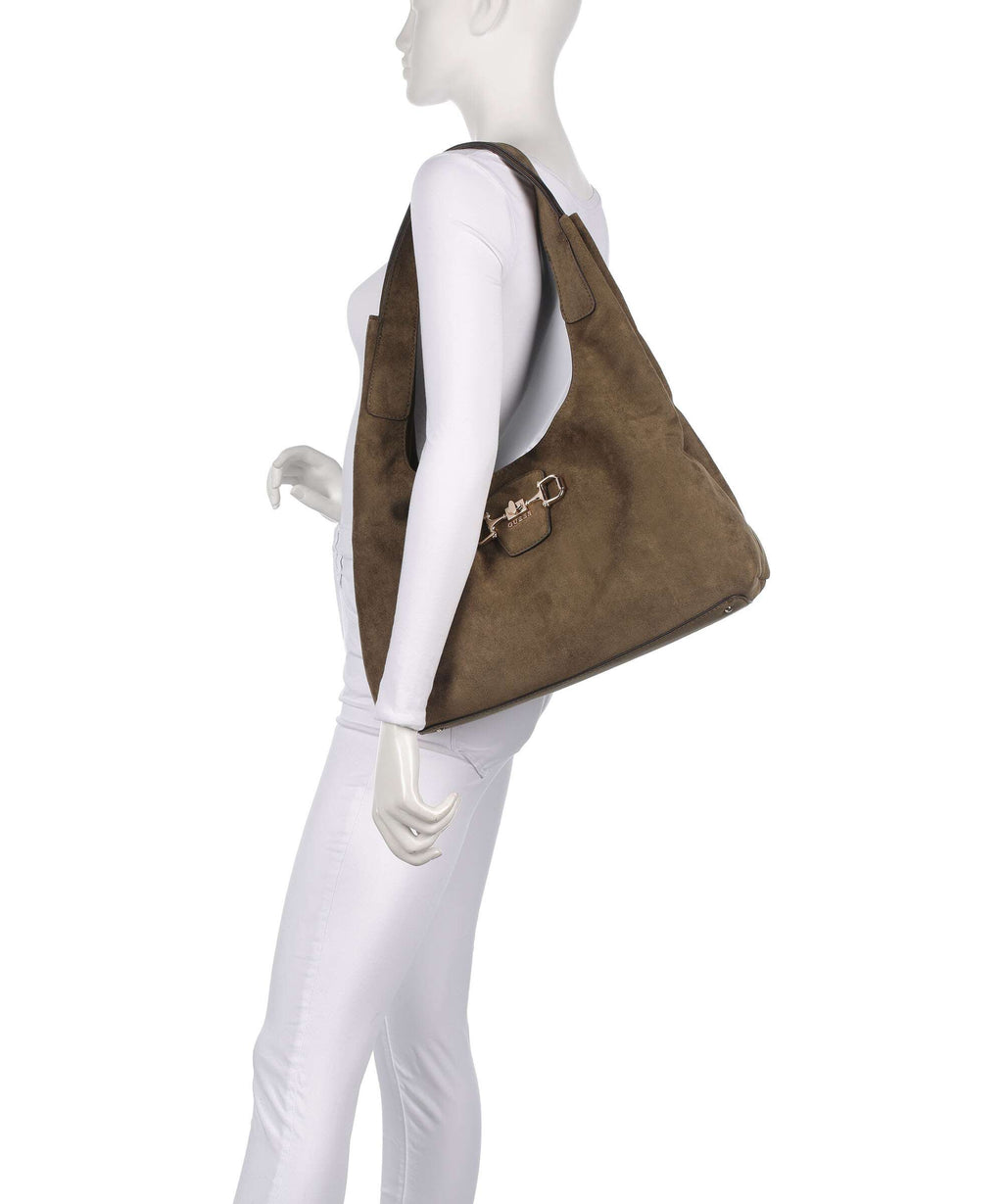 Guess Sunset Hobo bag olive