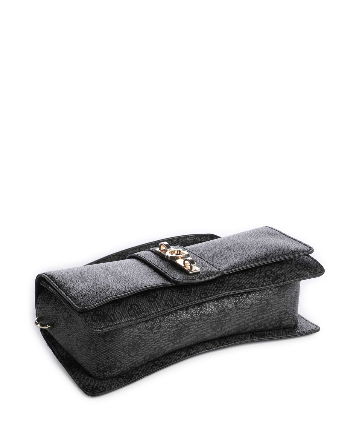 Guess Yvonne Logo Mini Handbag coal logo