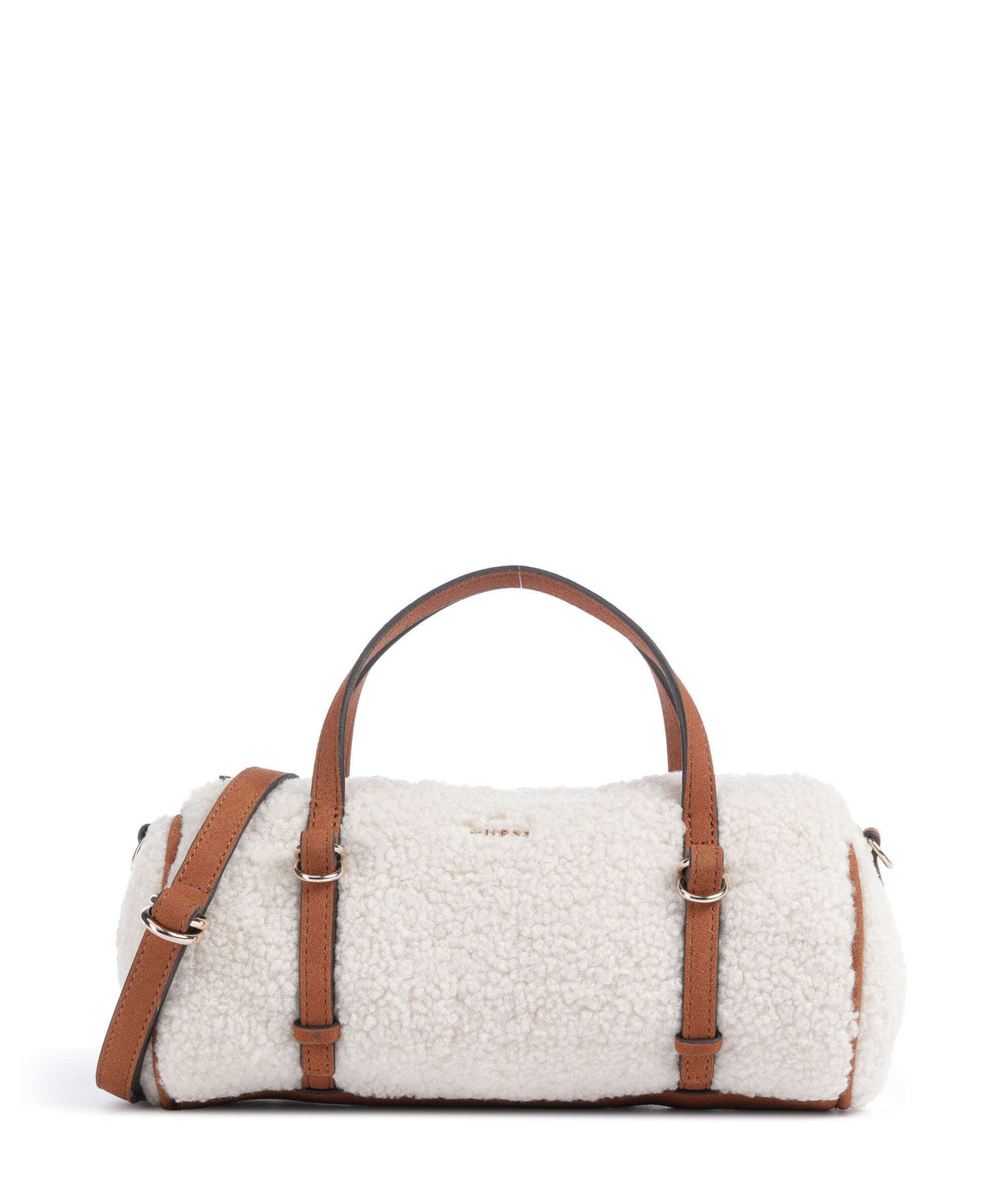 Guess Taylor Mini Handbag off white/cognac