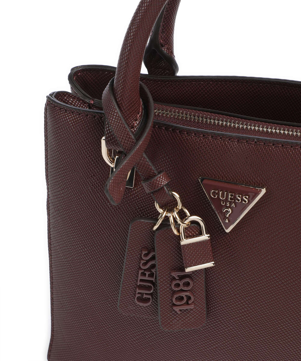 Guess Noelle II Small Handbag burgundy