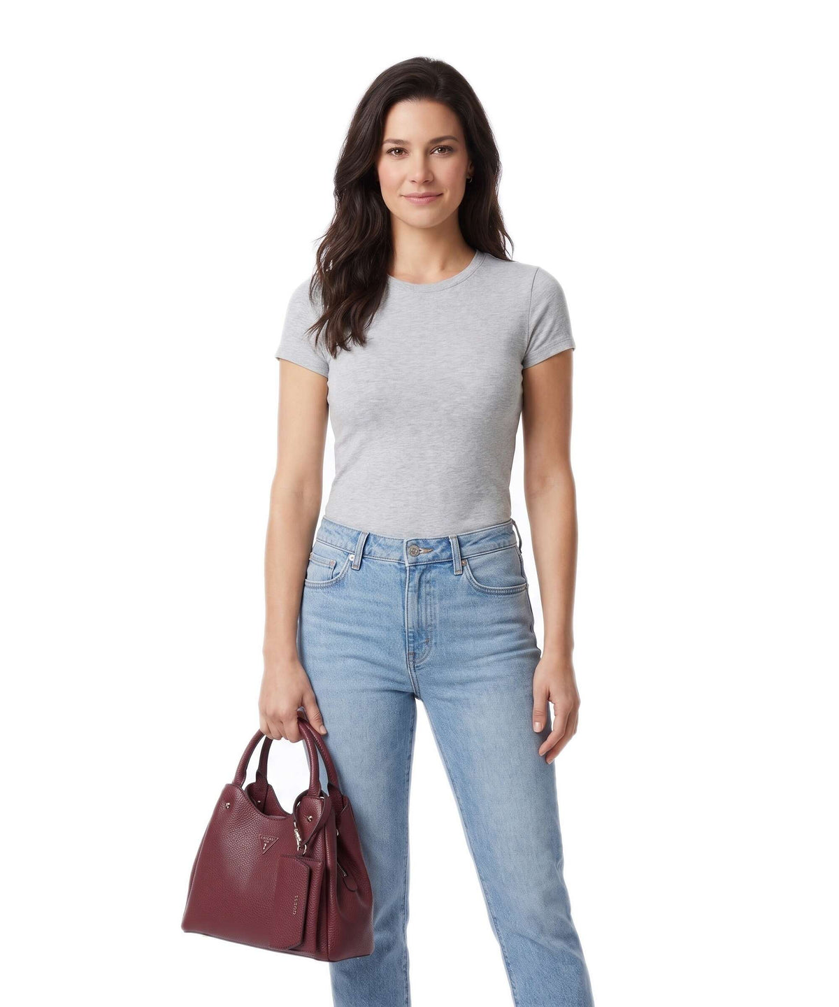 Guess Lorella Girlfriend Small Handbag merlot