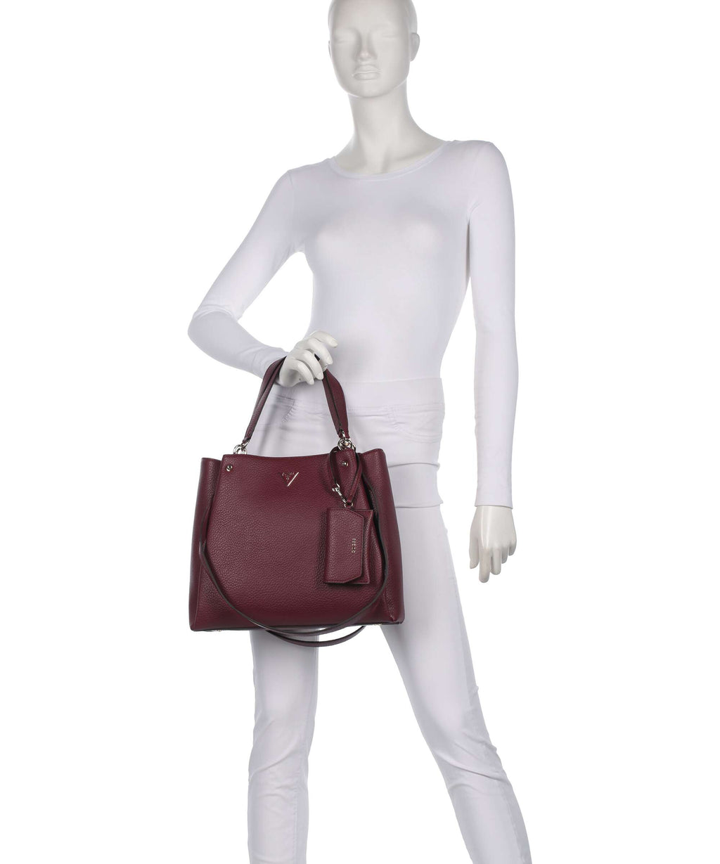 Guess Lorella Girlfriend Handbag merlot