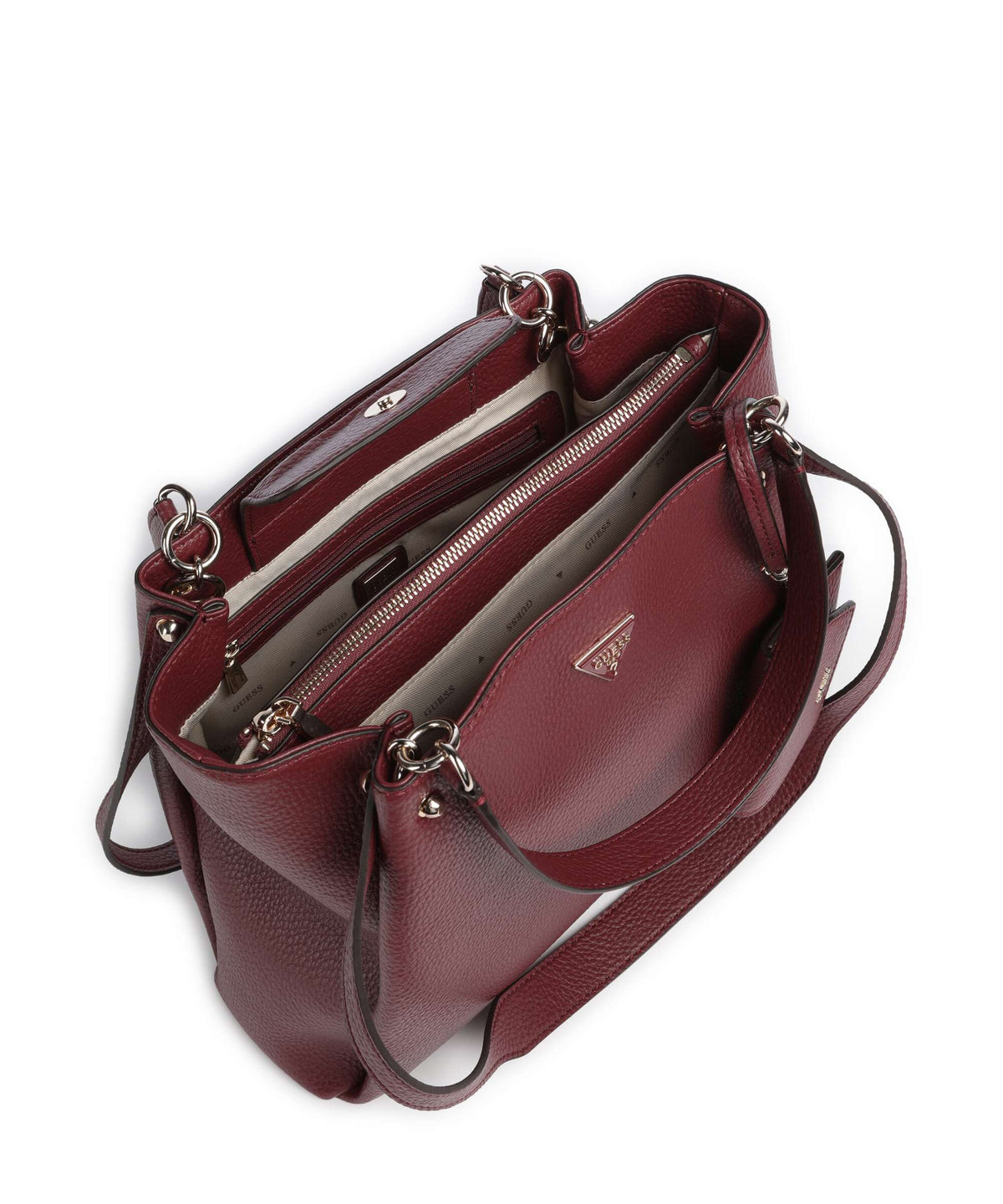 Guess Lorella Girlfriend Handbag merlot