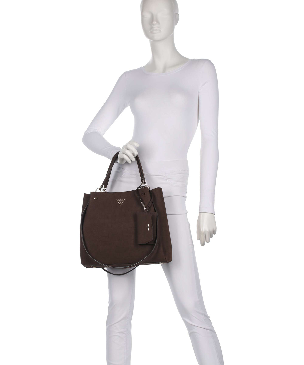 Guess Lorella Girlfriend Handbag espresso