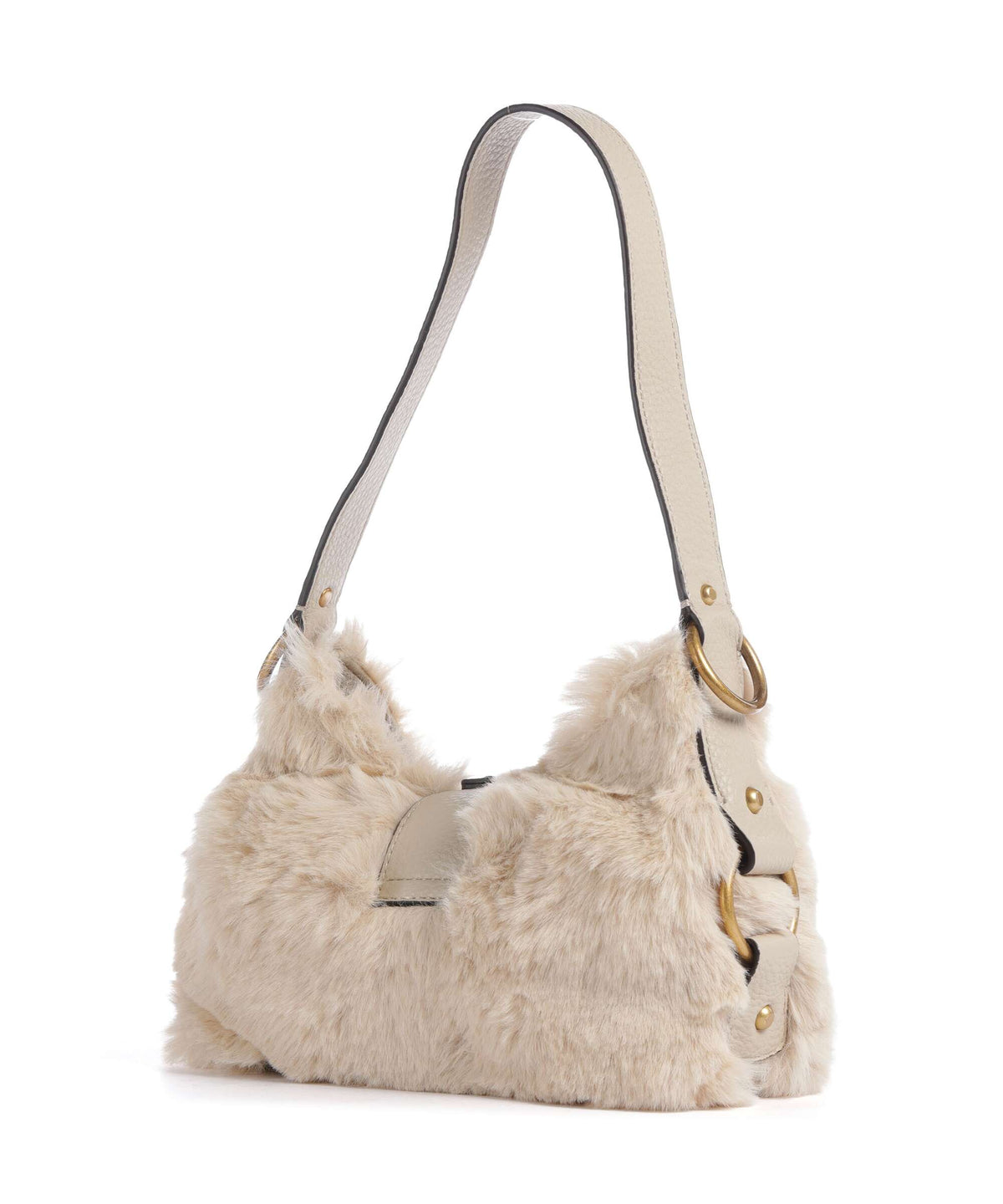 Guess Camden Mini Shoulder bag off white