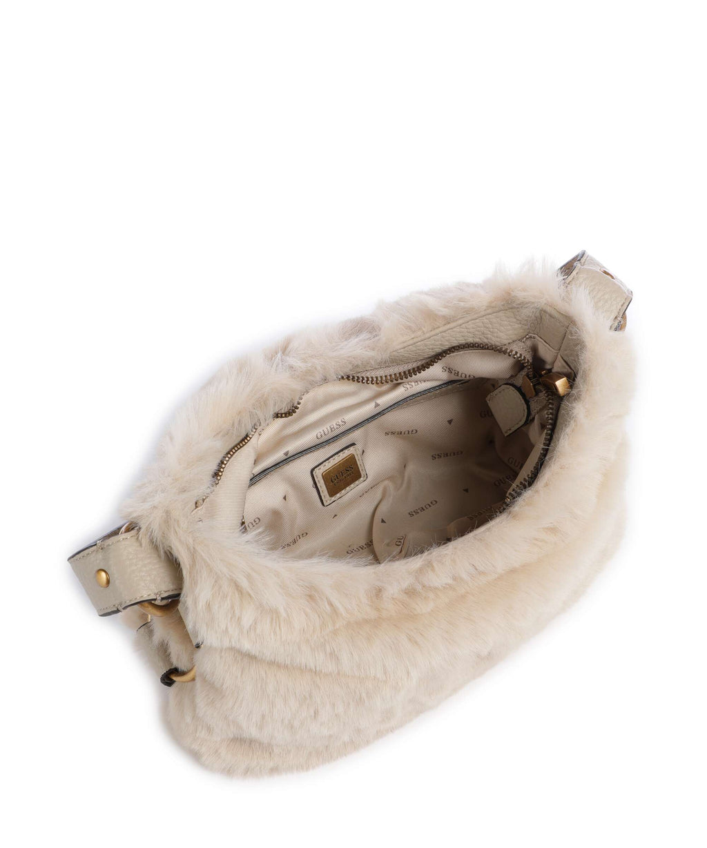 Guess Camden Mini Shoulder bag off white