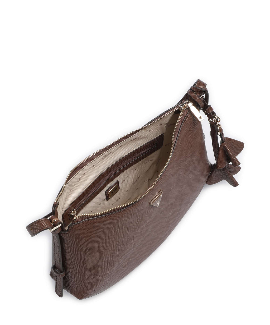 Guess Danielle Medium Shoulder bag brown