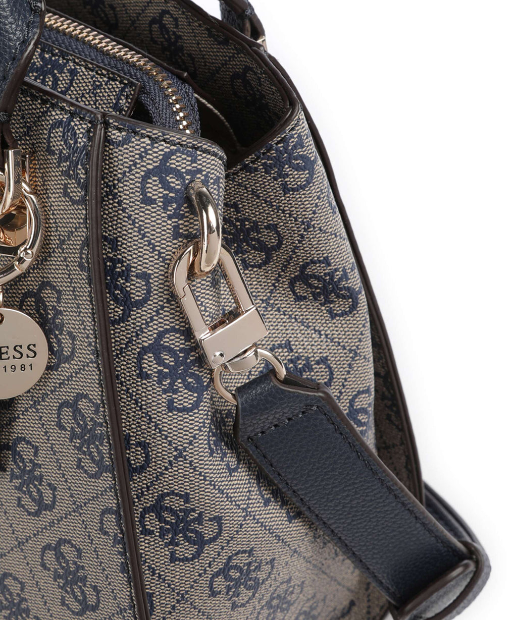 Guess Noelle II Luxury Handbag midnight logo