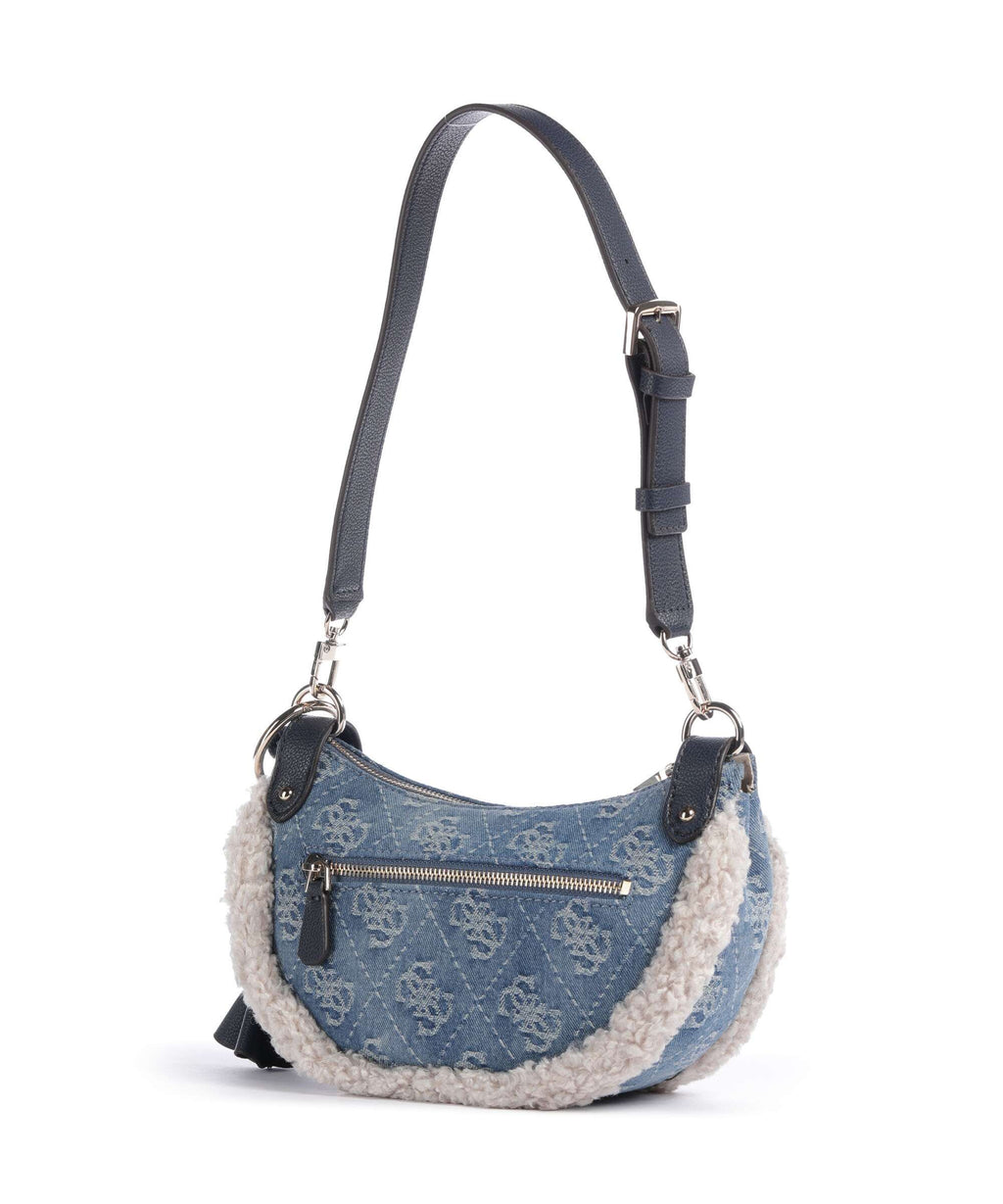 Guess Katie Shoulder bag denim logo