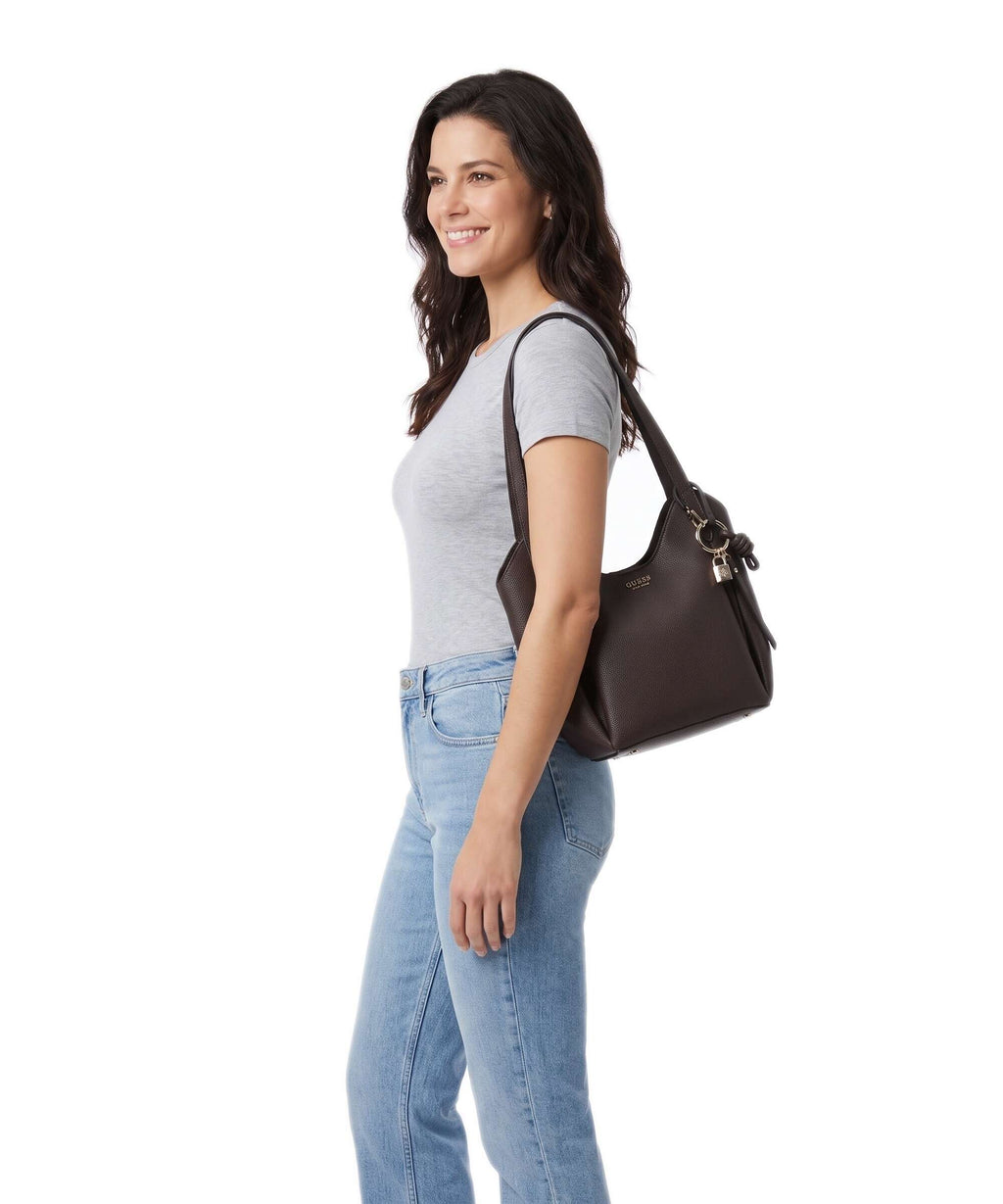 Guess Melody Shoulder bag brown