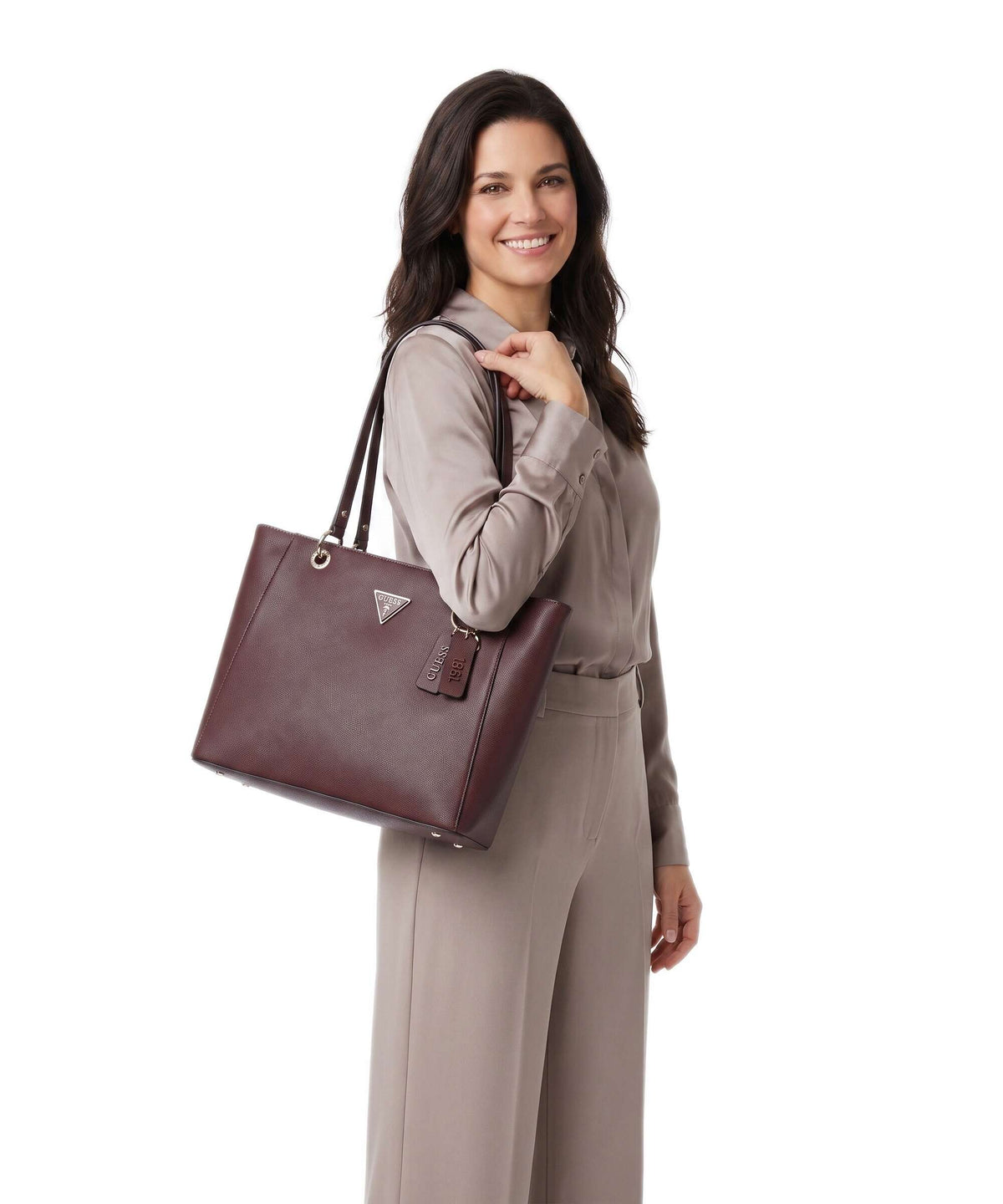 Guess Noelle II Tote bag burgundy