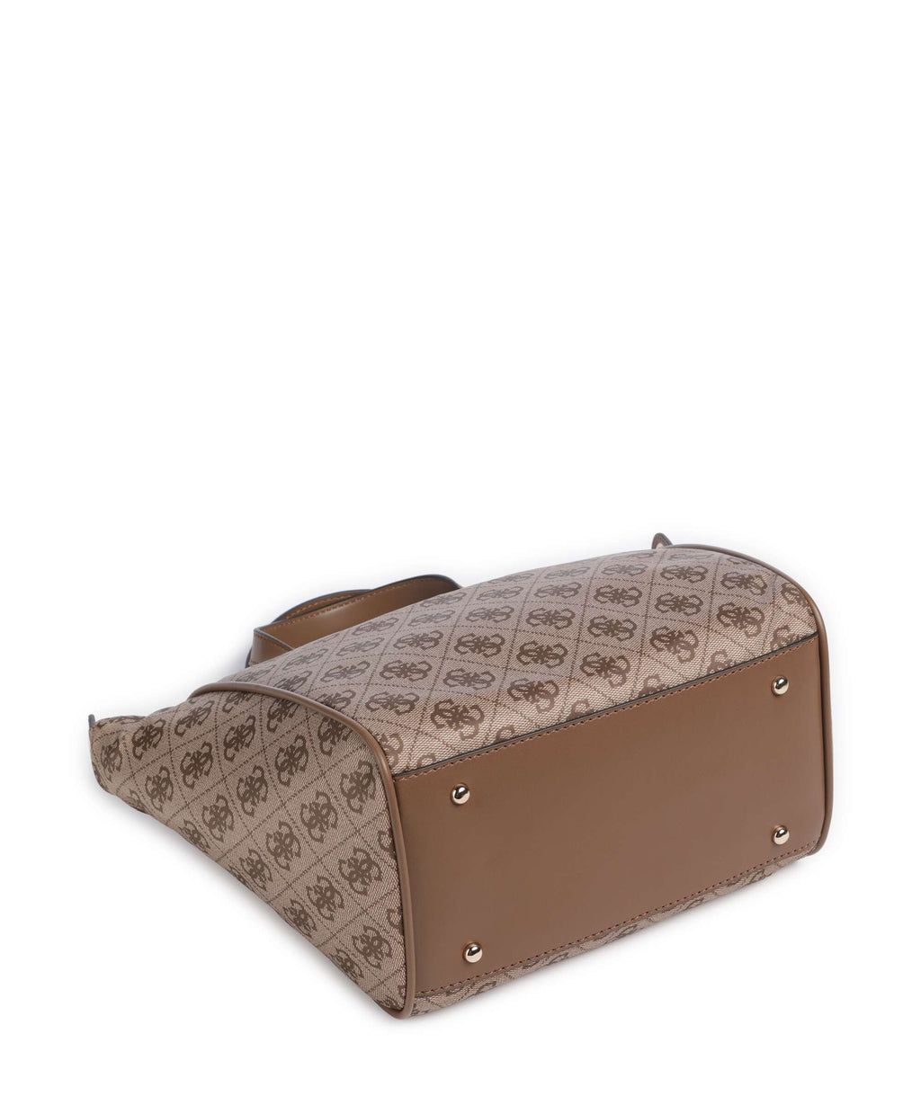 Guess Adrian Logo Small Handbag latte logo