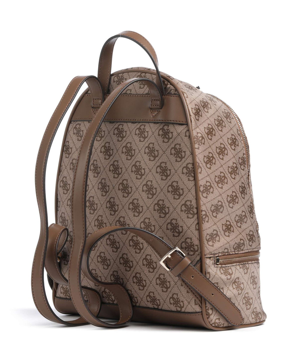 Guess Adrian Logo Medium Backpack latte logo