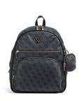 Guess Adrian Tech Logo Large Backpack coal logo