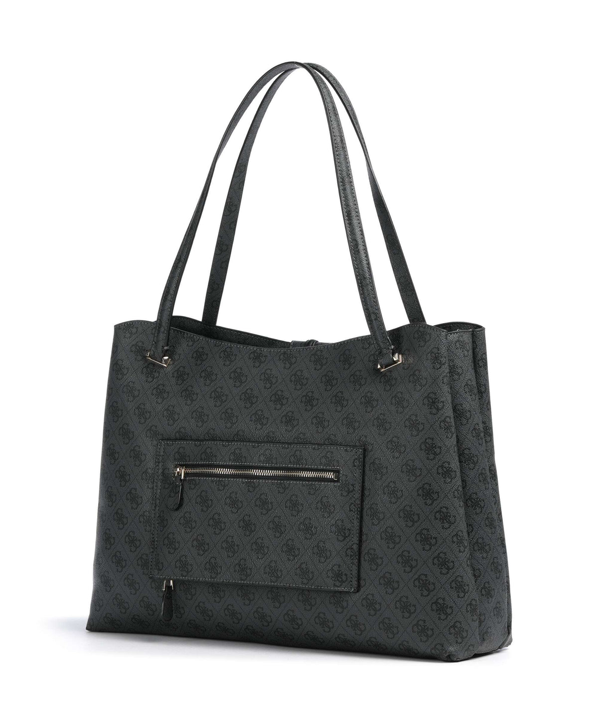 Guess Yvonne Logo Tote bag coal logo