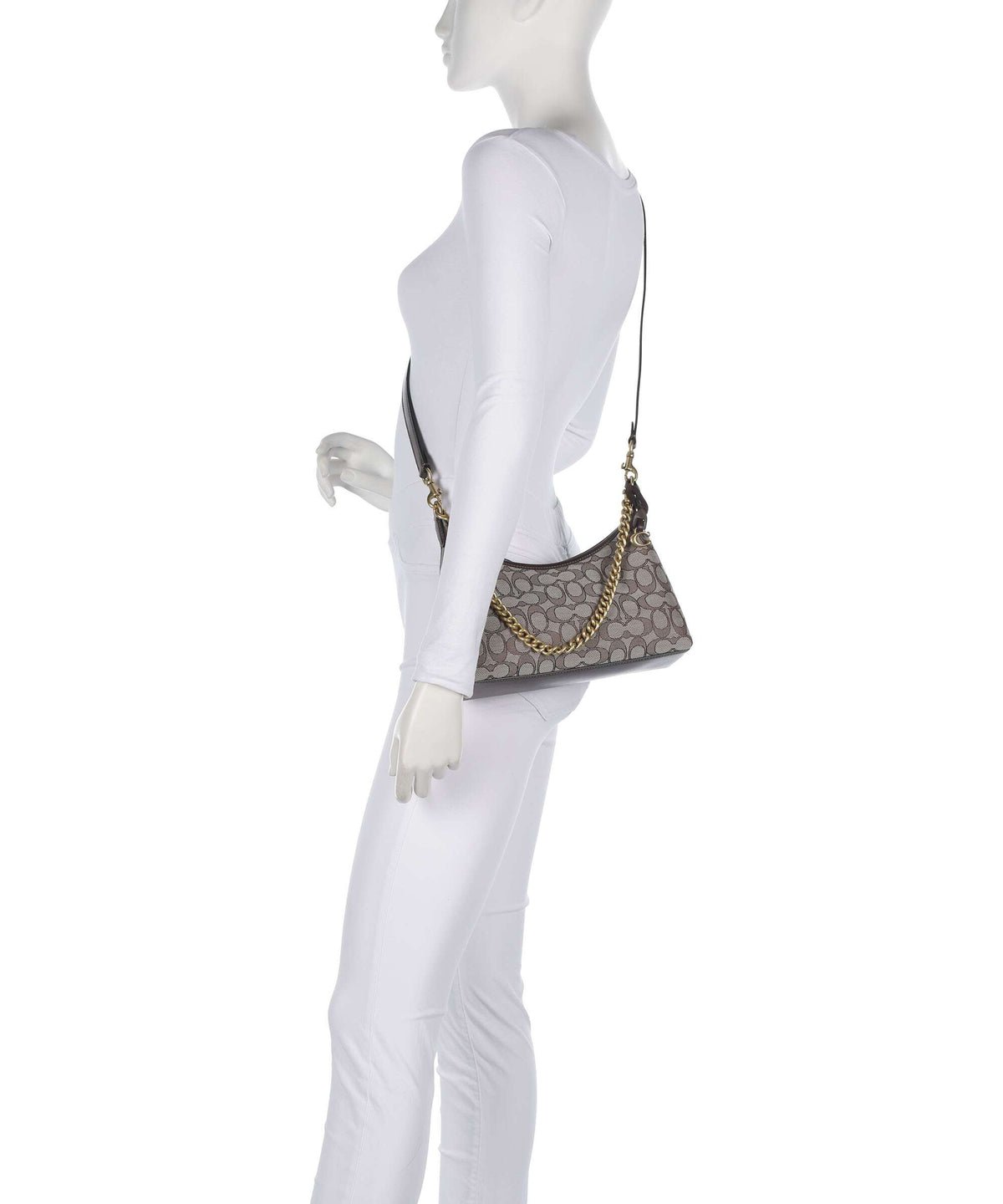 Coach Juliet Signature Jacquard 25 Shoulder bag oak maple