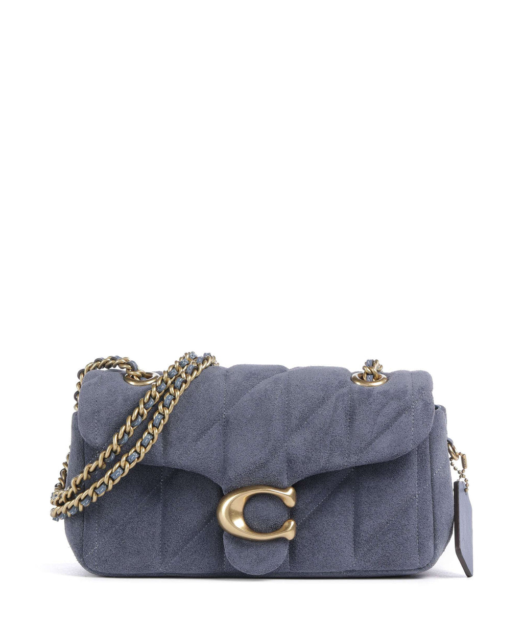 Coach Tabby Quilted 20 Shoulder bag light denim