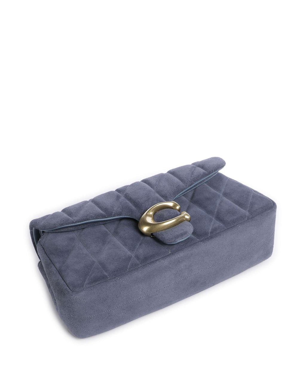 Coach Tabby Quilted 26 Shoulder bag light denim