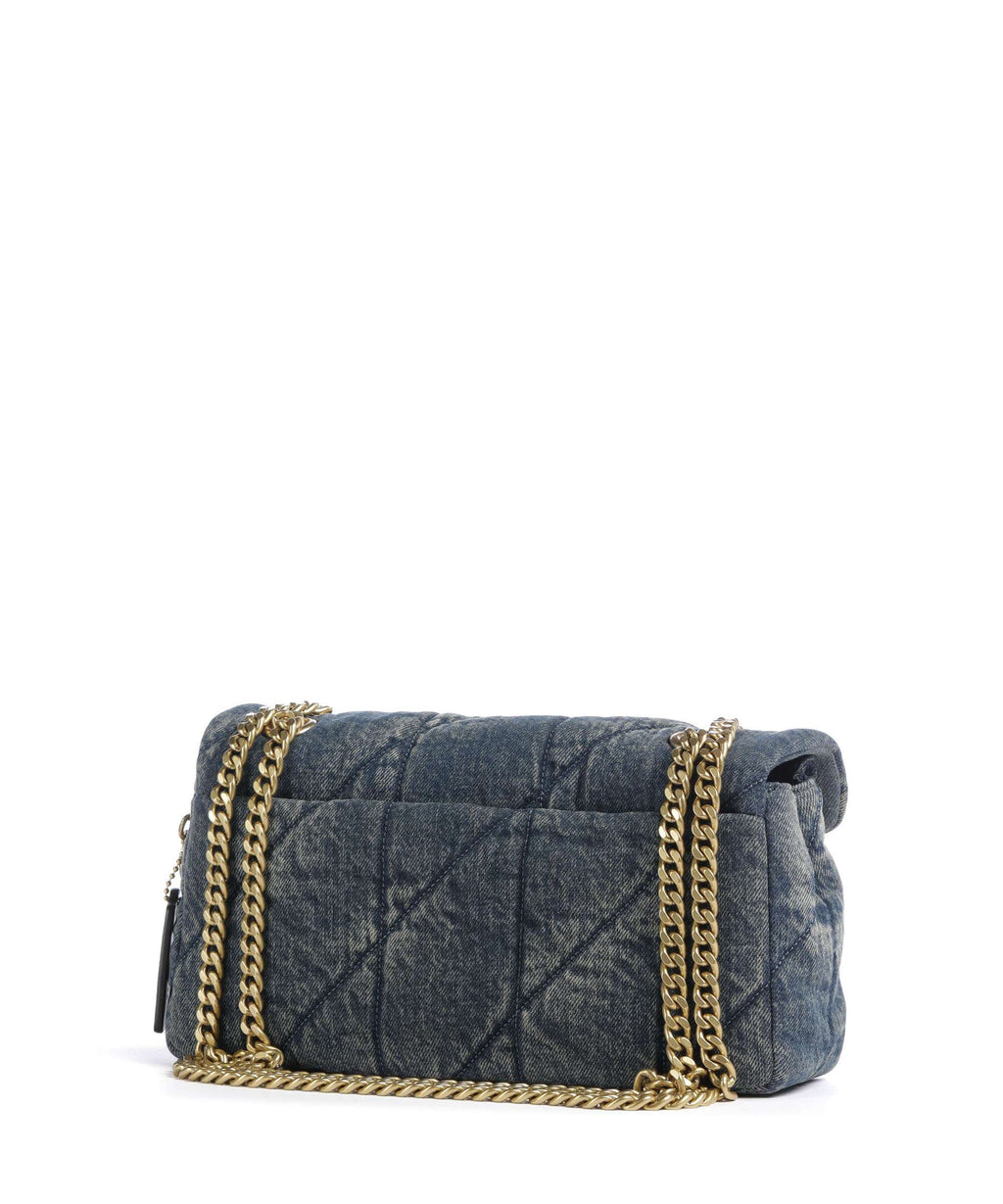 Coach Tabby Soft Quilted Loved Denim 26 Shoulder bag dark indigo