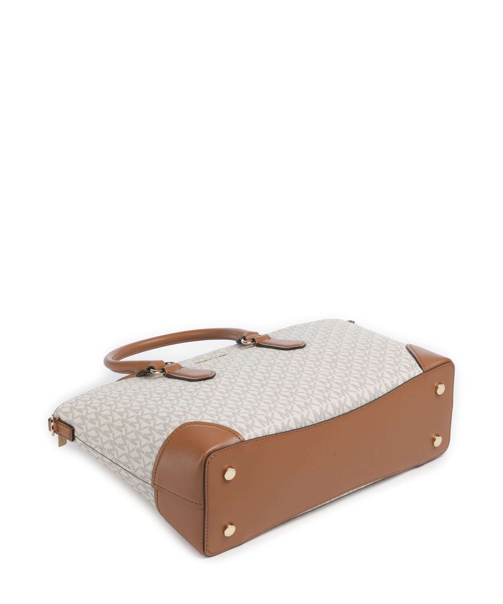 Michael Kors Murphy Large Handbag vanilla/acorn