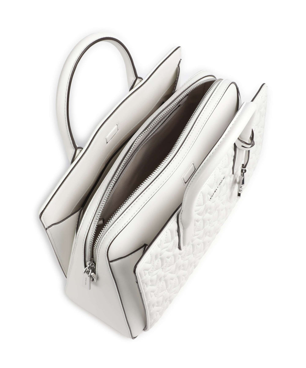 Michael Kors Laila Medium Handbag optic white