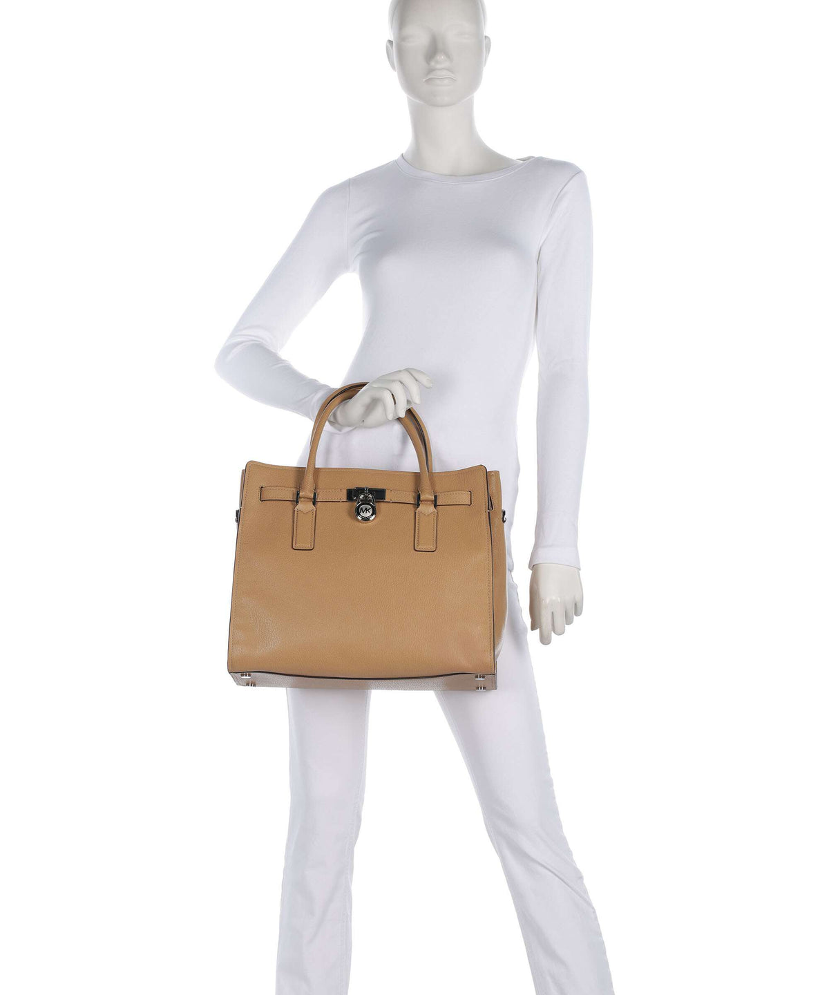 Michael Kors Hamilton Moderne Large Handbag peanut