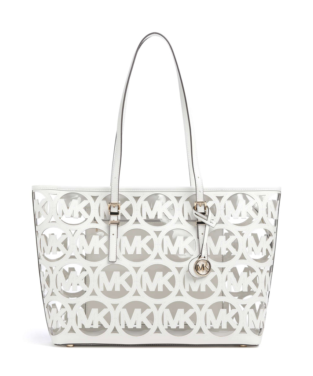 Michael Kors Quinn Large Tote bag optic white