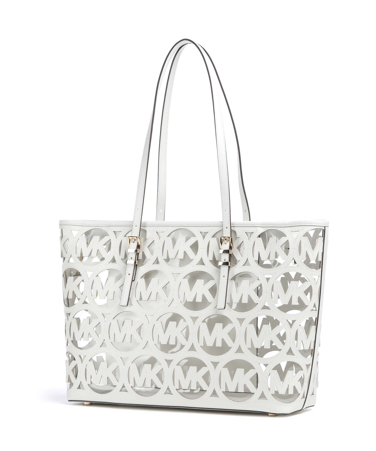Michael Kors Quinn Large Tote bag optic white