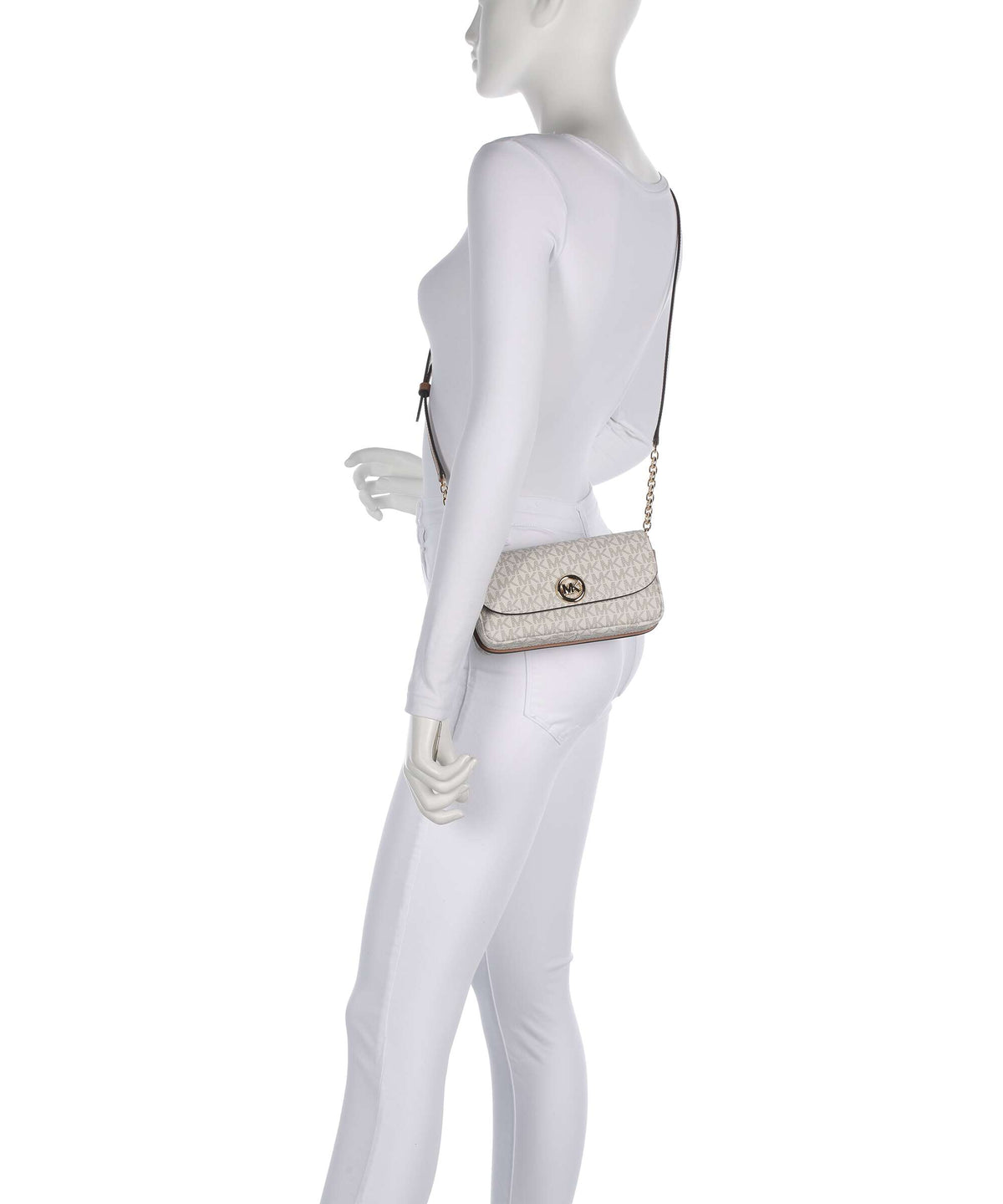 Michael Kors Nolita Small Crossbody bag vanilla/acrn