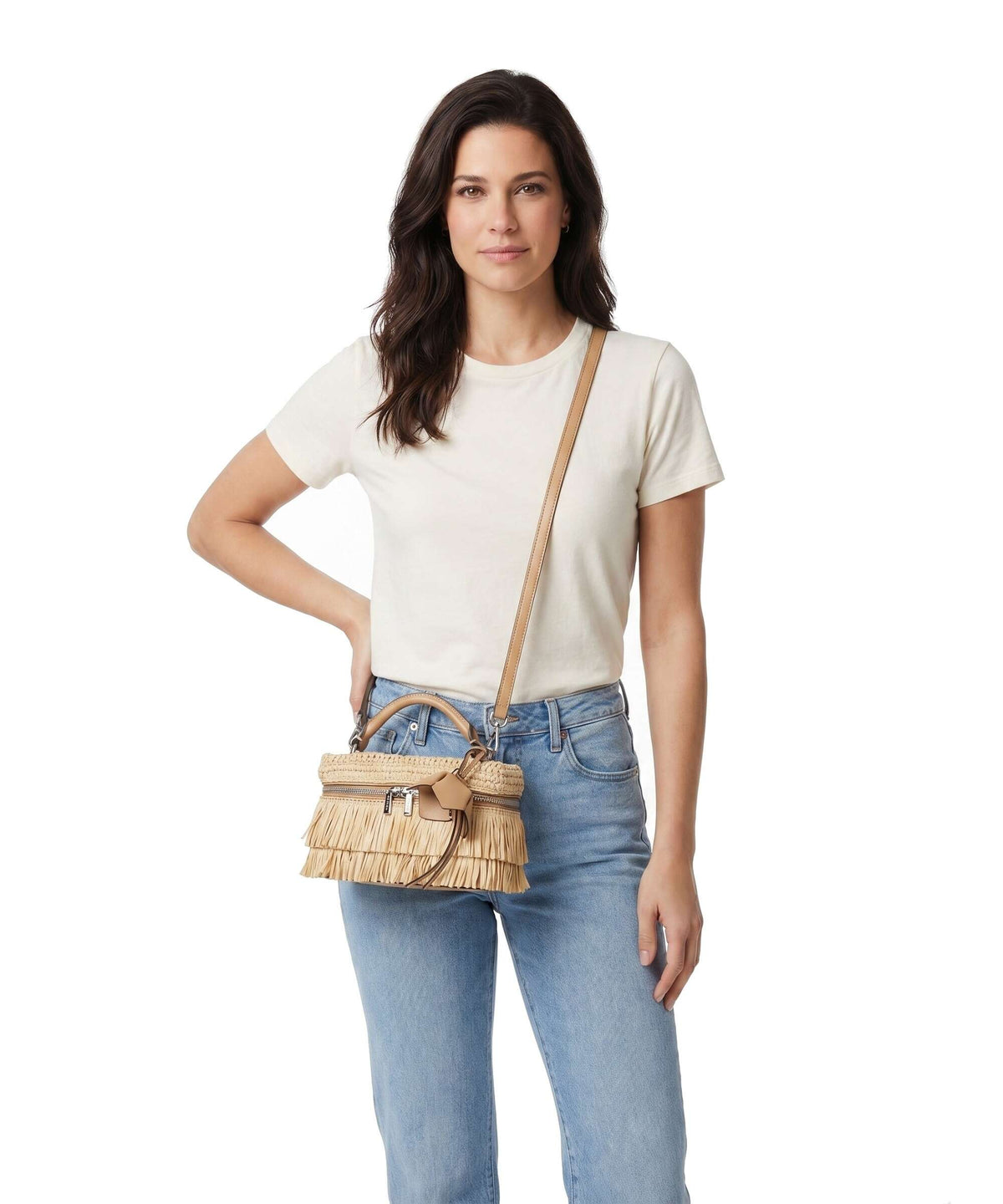 Michael Kors Jana XS Crossbody bag peanut