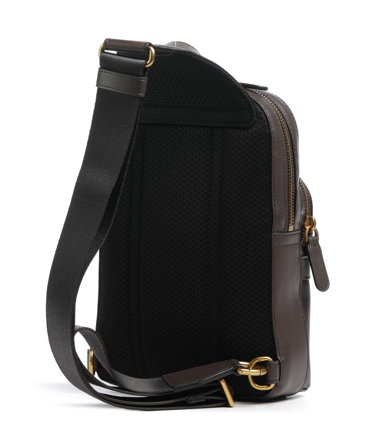 Michael Kors Hudson Medium Sling bag chocolate