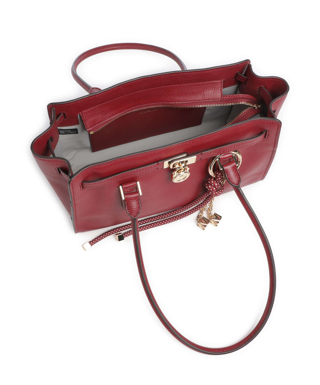 Michael Kors Hamilton Moderne Small Shoulder bag deep red
