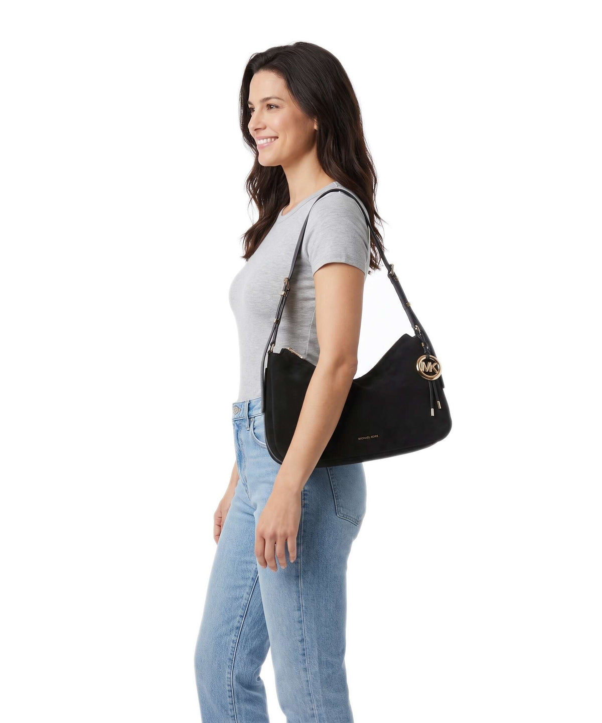Michael Kors Nolita Medium Hobo bag midnight
