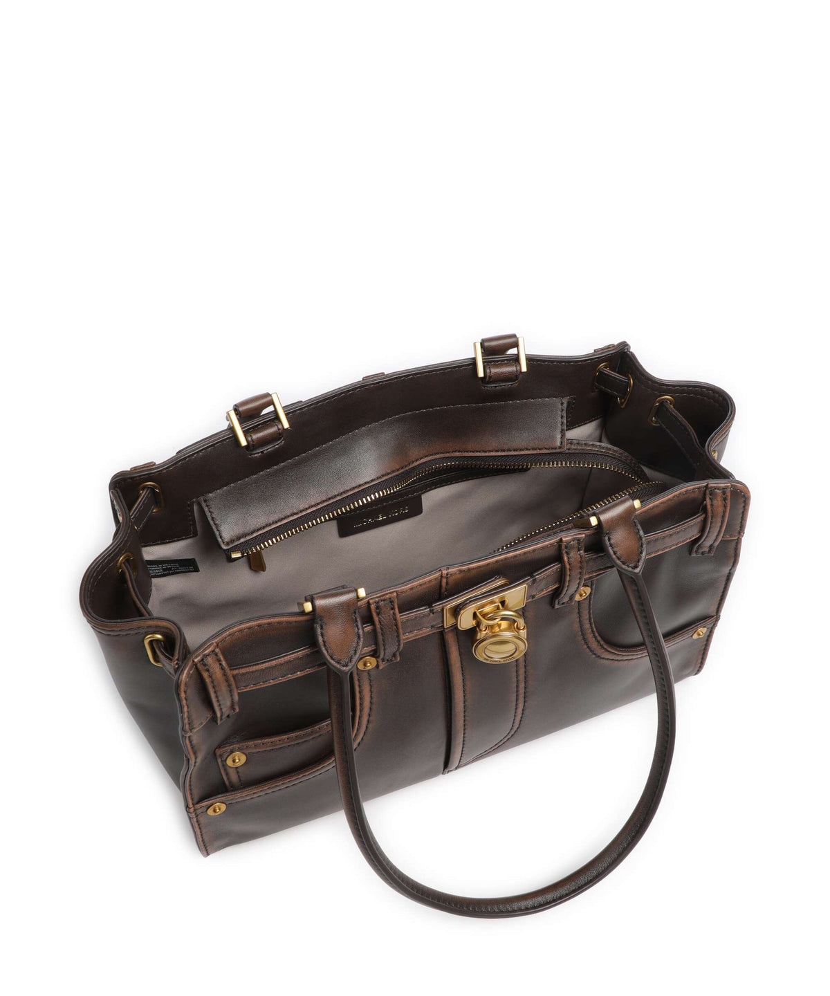 Michael Kors Hamilton Moderne Small Shoulder bag chocolate