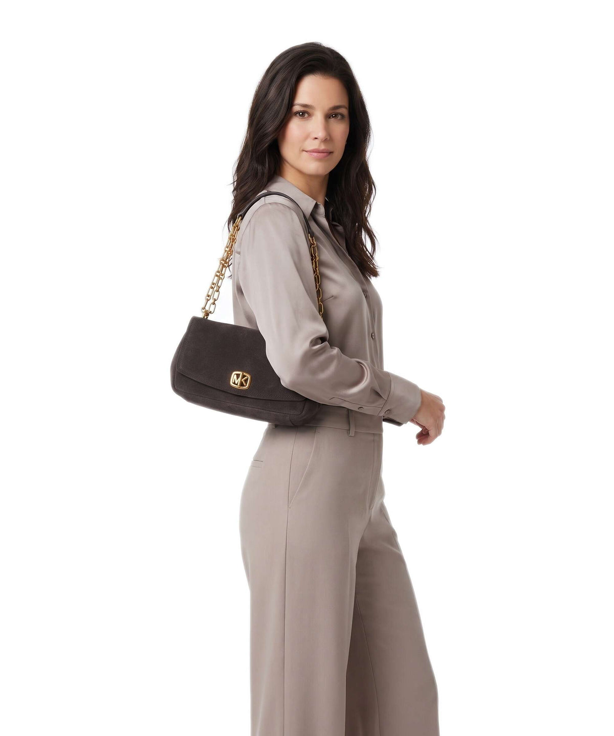Michael Kors Bryant Small Shoulder bag chocolate