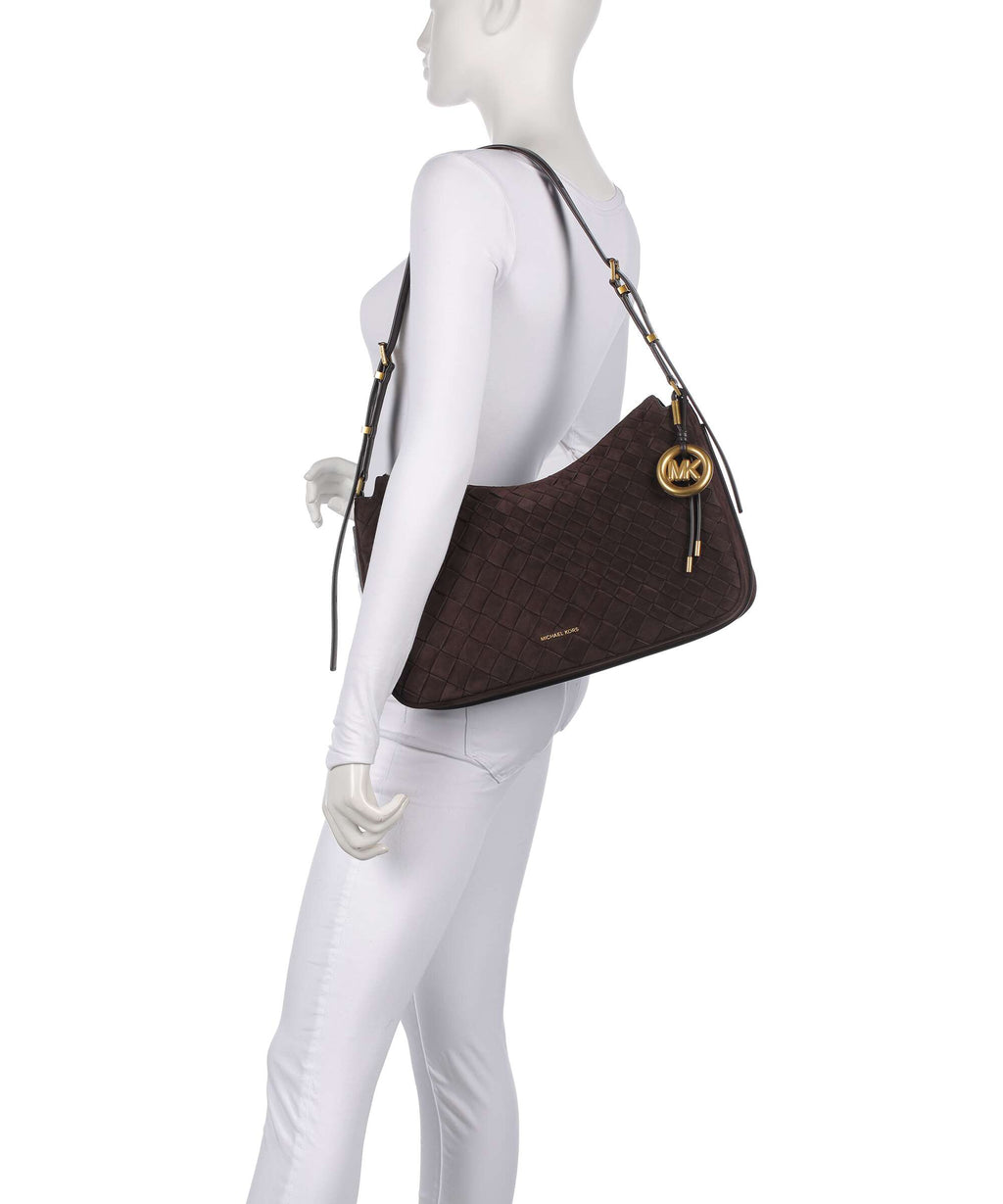 Michael Kors Nolita Medium Hobo bag chocolate