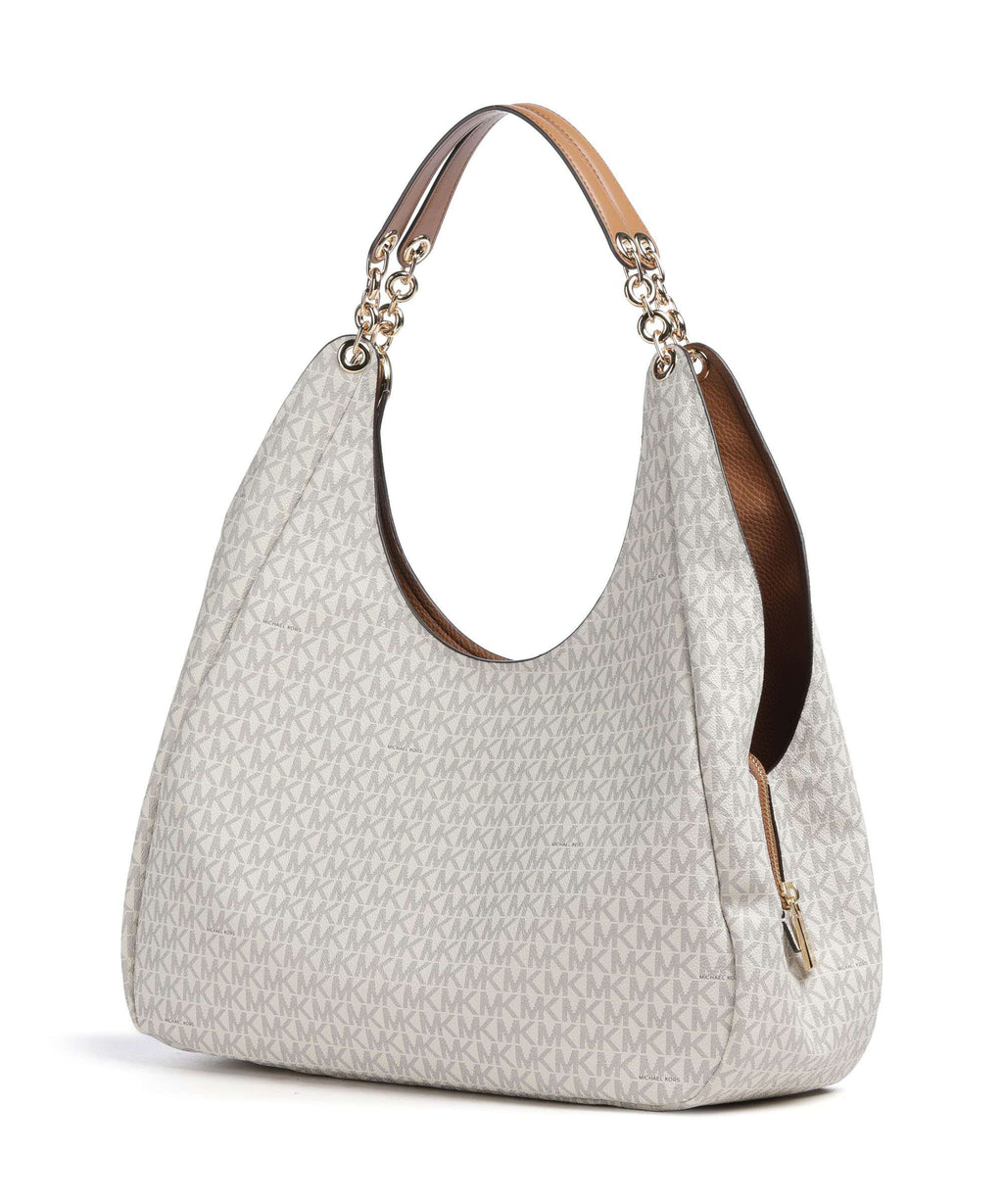 Michael Kors Ellie Large Hobo bag vanilla/acorn