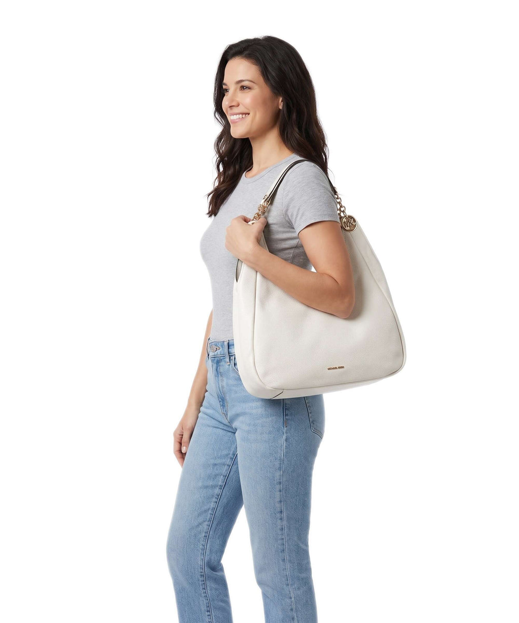 Michael Kors Ellie Large Hobo bag eggshell