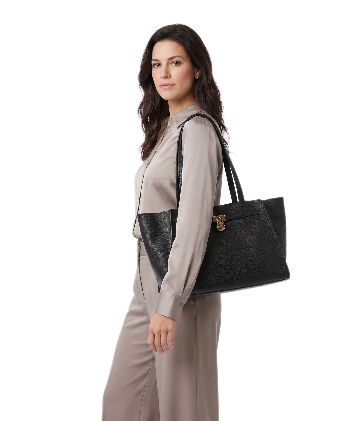 Michael Kors Hamilton Moderne Large Tote bag black