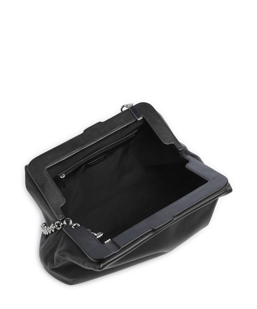Michael Kors Goldie Large Clutch bag black