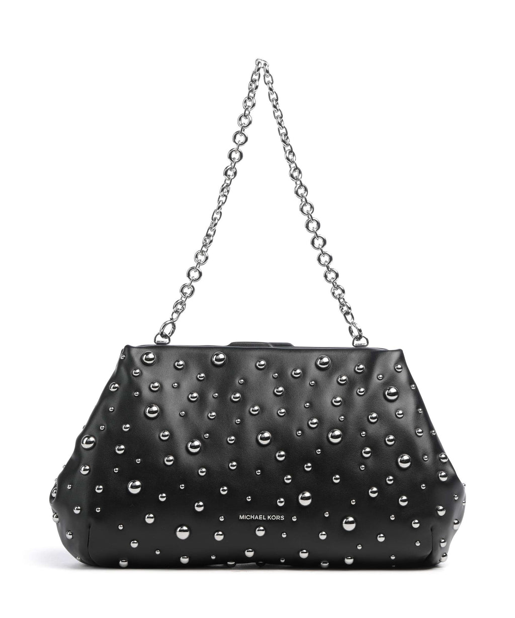 Michael Kors Goldie Large Clutch bag black