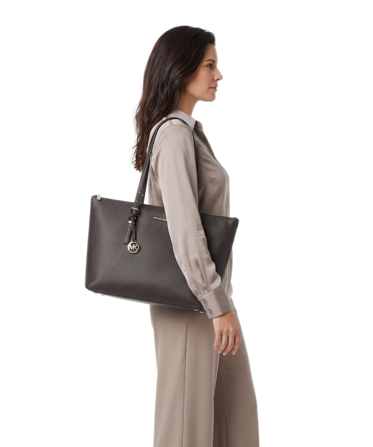 Michael Kors Quinn Large Tote bag chocolate