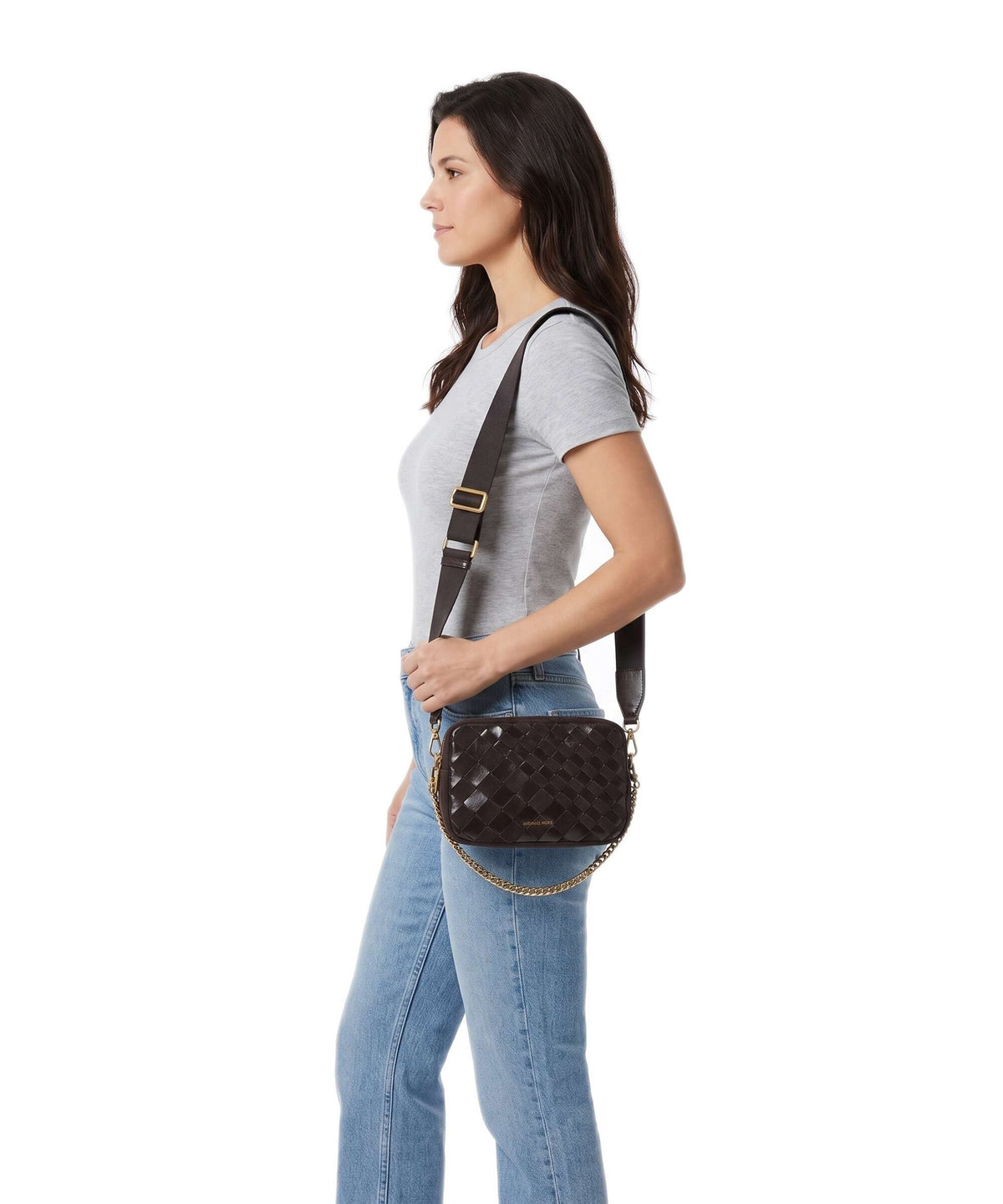 Michael Kors Bryant Medium Crossbody bag chocolate