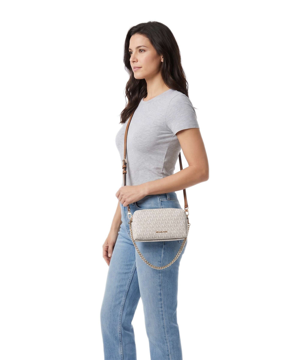 Michael Kors Bryant Small Crossbody bag vanilla/acorn