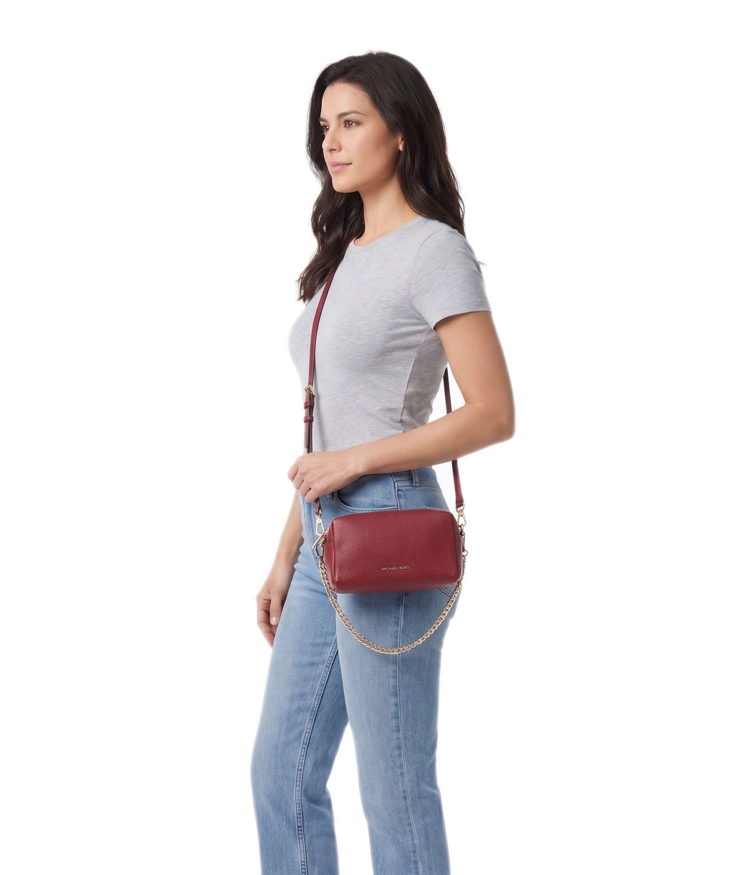 Michael Kors Bryant Small Crossbody bag deep red